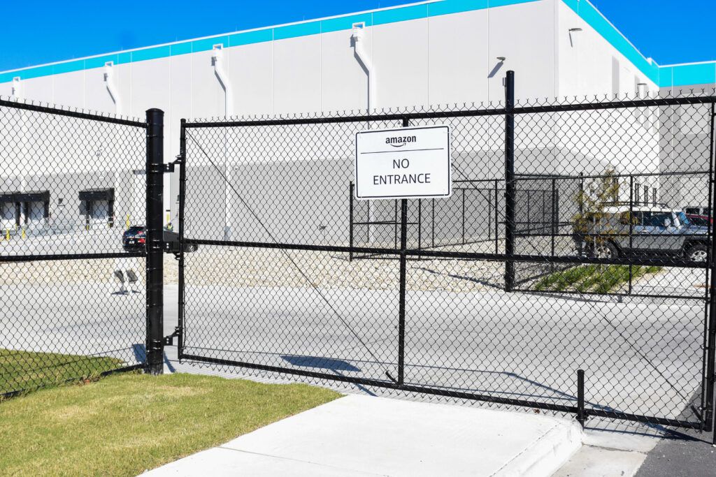 vinyl coated chain link fence
