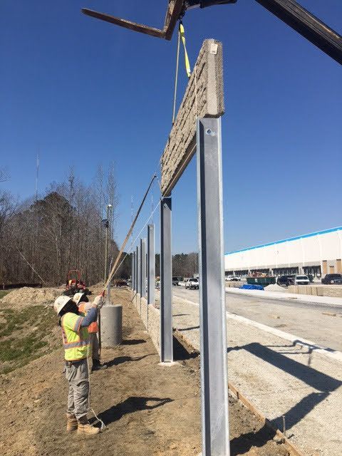 Durisol NB15 sound wall