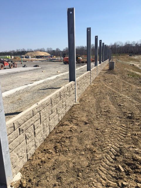 Durisol NB15 sound wall