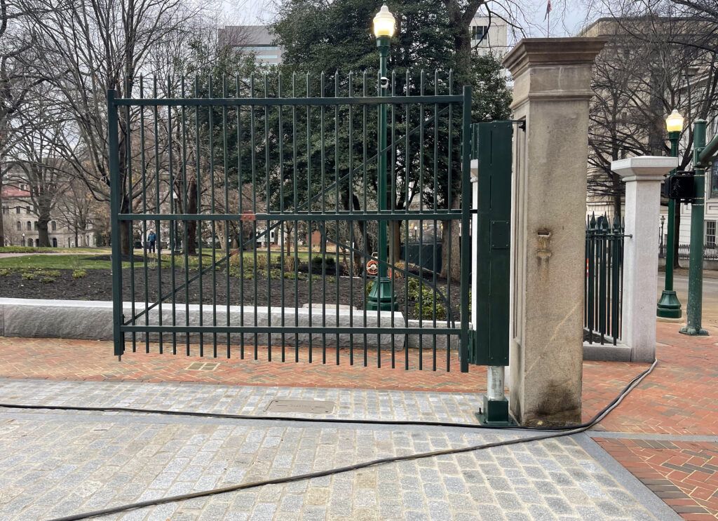 Custom Double Swing Gate & Operator System