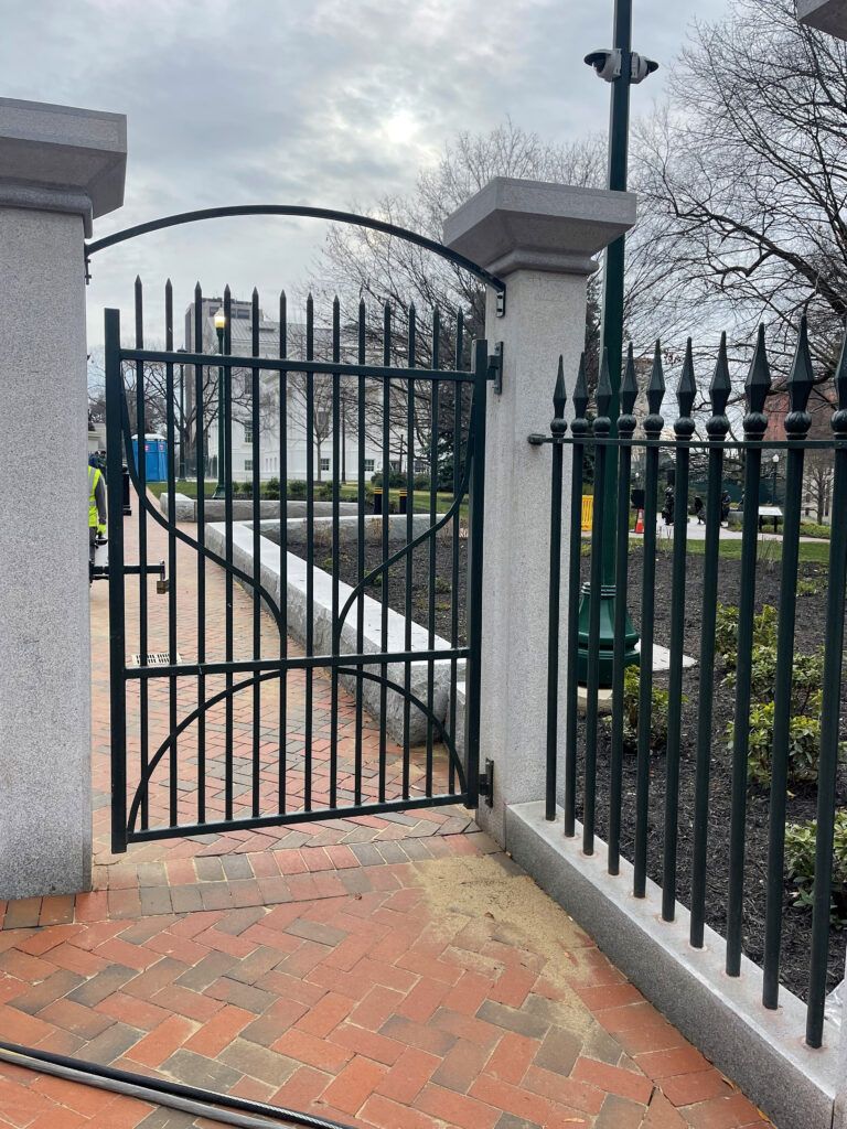 Fence & Pedestrian Gate