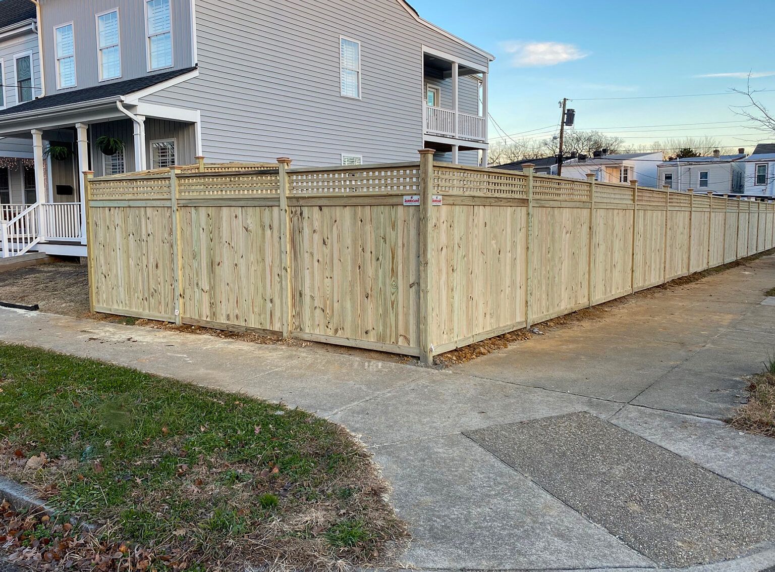 Staining Wood Fence StepbyStep Guide by Hurricane Fence