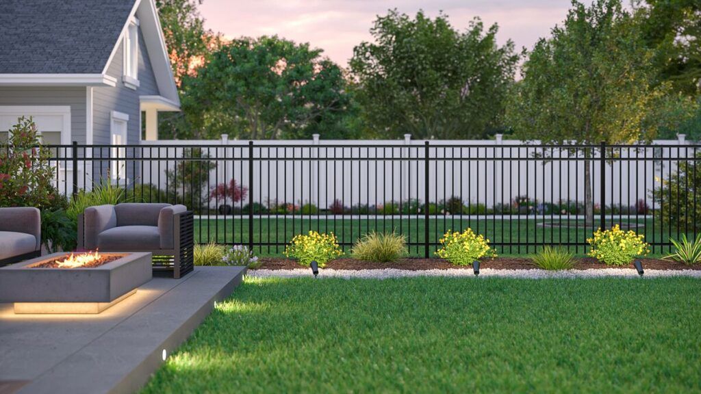 aluminum and vinyl fences