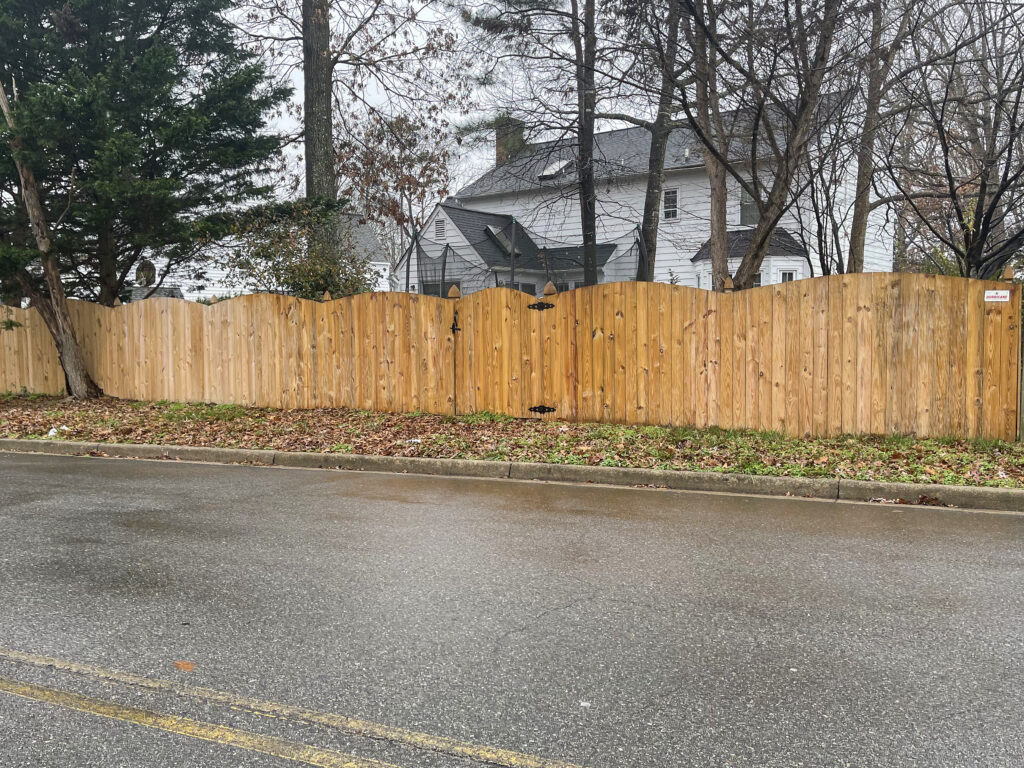 Final Touches to Your Wood Privacy Fence Installation