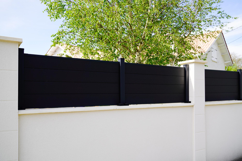 Contemporary Privacy Fence