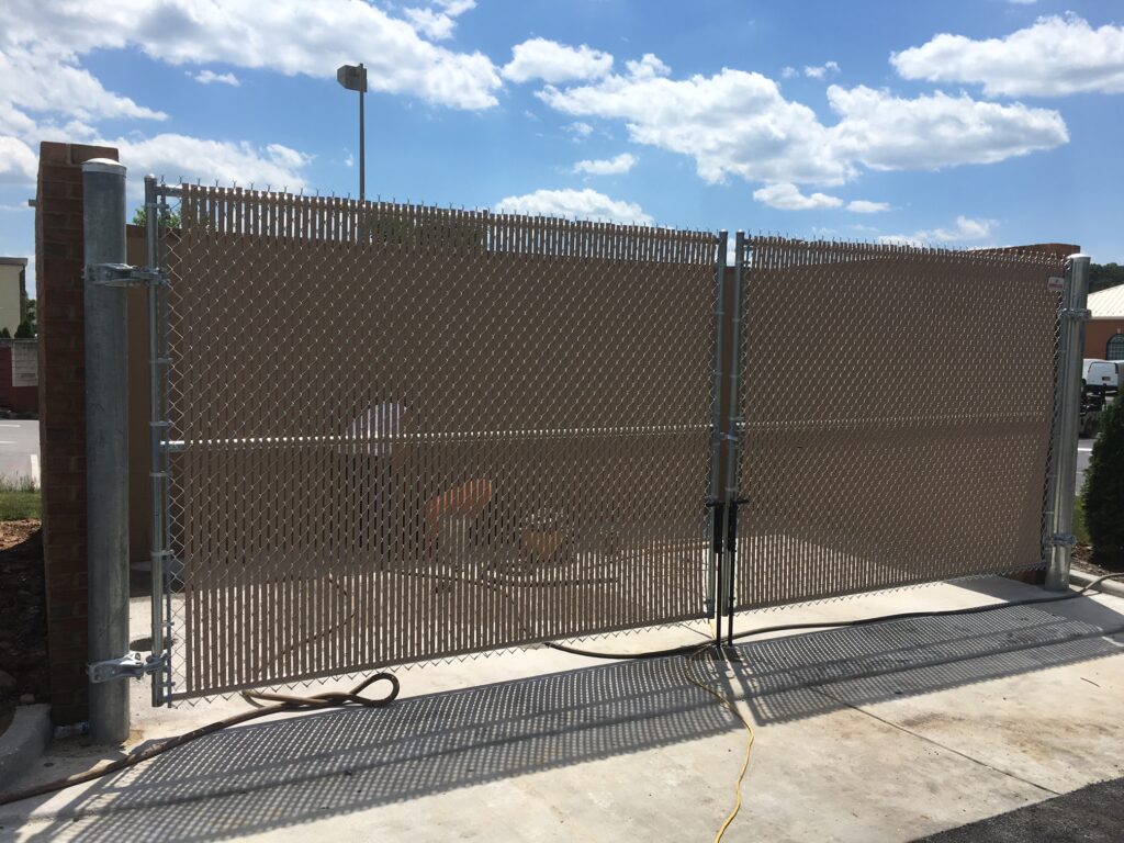 Chain Link (with Privacy Slats or Screens)