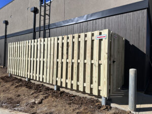 E6 - 8’ Wood Electrical Shadowbox Enclosure