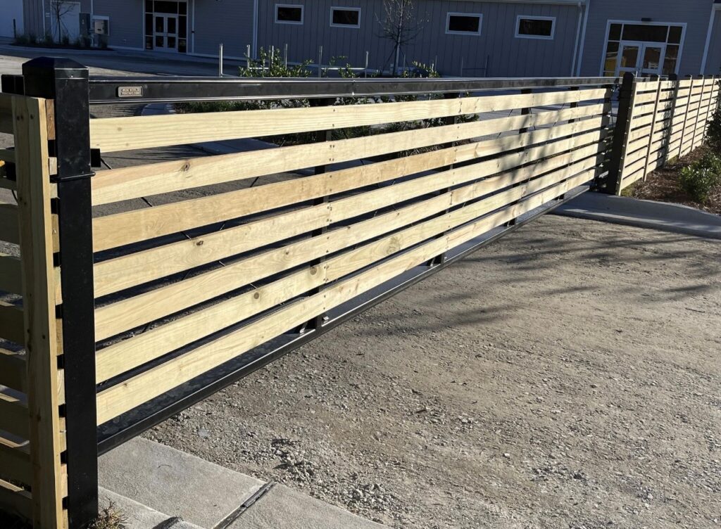 G1 - Wood Swing Gate