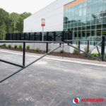 G16 - Black Steel Cattle Gates