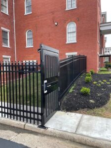 G20 - Aluminum Walk Gate With Access Verification