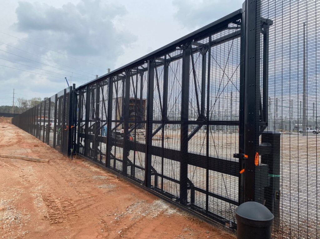 G9 - M50 Crash-Rated Cantilever Slide Gate With Operator