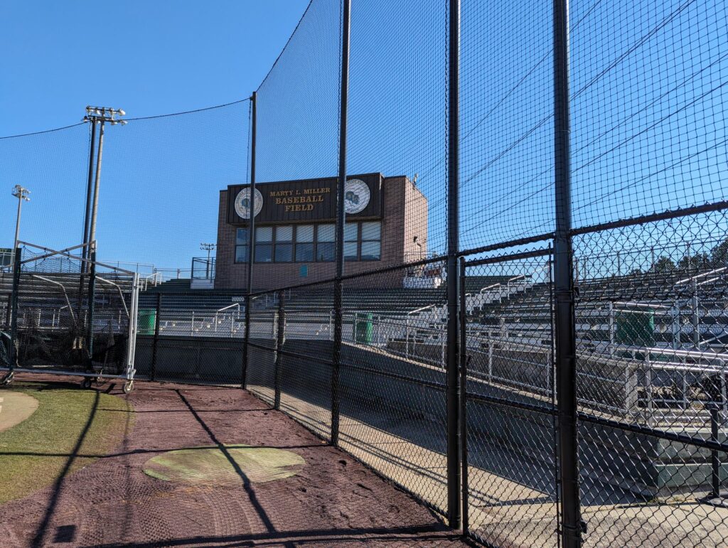 SP2 - Chain Link & Tension Netting Backstop