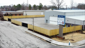 W3 - Wood Picture Framed Privacy Panels