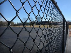 Chain link fence